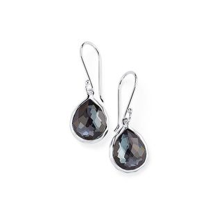 Ippolita Teeny Teardrop Earrings in Sterling Silver